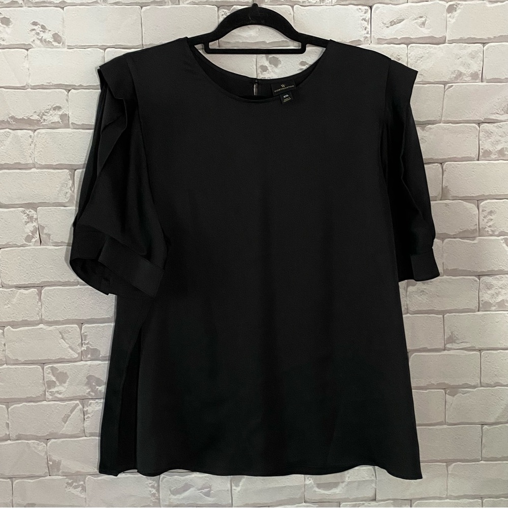Elegant Black Women's Top